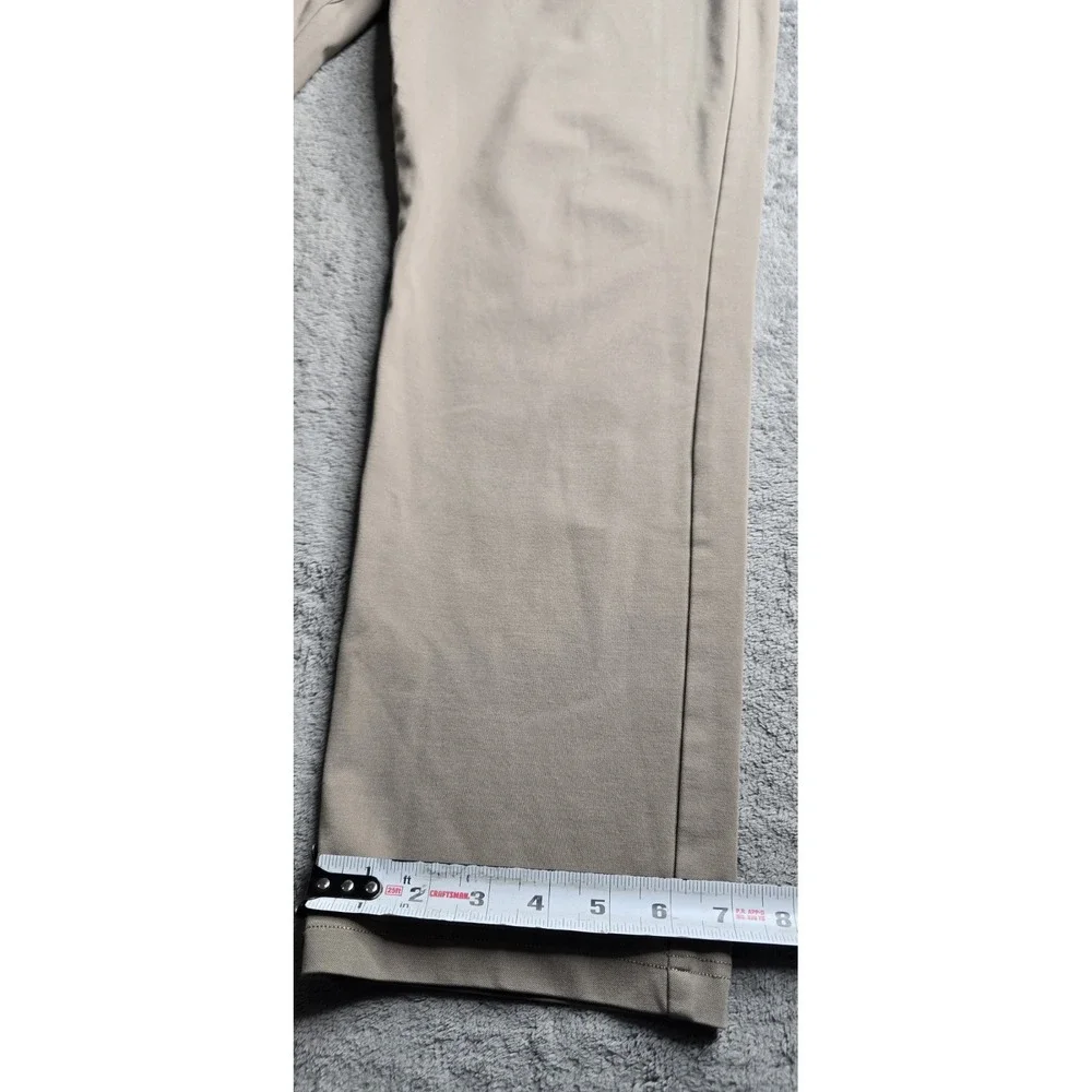BYLT Everyday Pant 2.0 Mens 40 Tan  Khaki Slim Fit Performance Chino Trousers